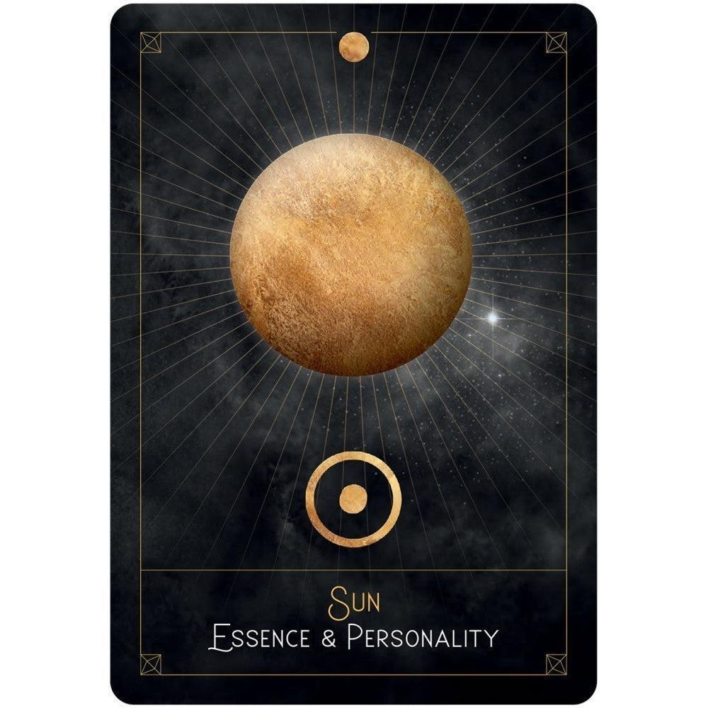 Astro-Cards Oracle Deck, Tarot inspired, Spiritual Divination Tools, Metaphysical Gifts, 6"*4" Deck, 43 Cards & Guidebook Set - Image 2