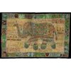 VPT-E13 Elephant Wall hanging Vintage Patchwork Tapestry Bohemian Handmade Beaded Embroidered Ethnic Hippie Indian Wall décor 40 x 60 Inches VTrendz