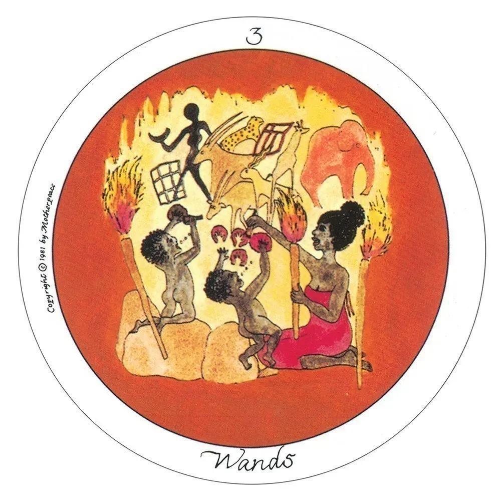 Motherpeace Round Tarot Deck,by Karen Vogel & Vicki Noble - Image 5