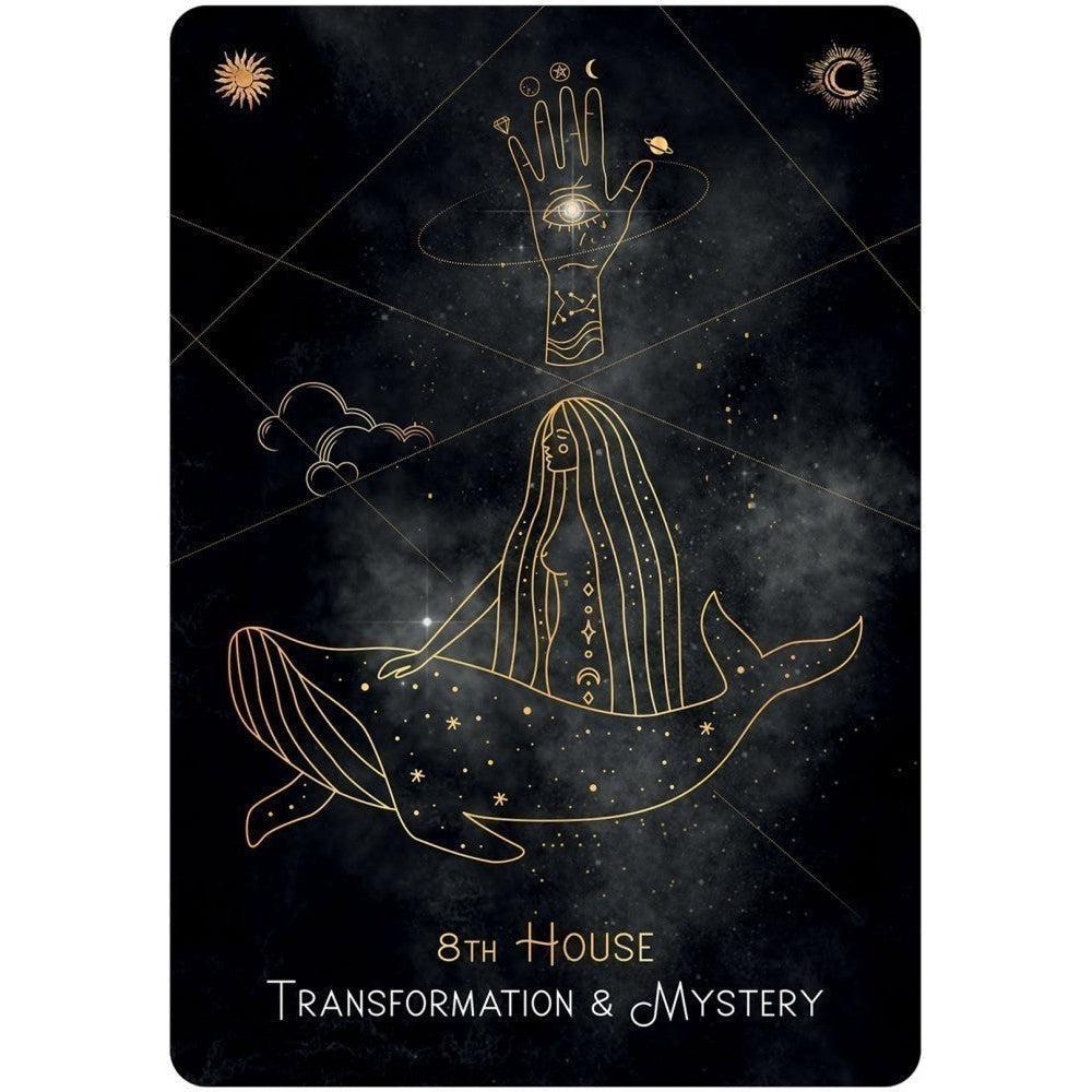 Astro-Cards Oracle Deck, Tarot inspired, Spiritual Divination Tools, Metaphysical Gifts, 6"*4" Deck, 43 Cards & Guidebook Set - Image 4