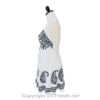 Batik Printed Short Scarf Dress with Adjustable Straps and Stretchable Back VTrendz