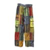 Tie Dye Pocket Multi-Color Patchwork Cargo Pants VTrendz