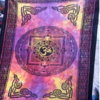 Tibetan Om Wall Hanging Handmade Cotton Tapestry 84" x 54" inch - Image 2