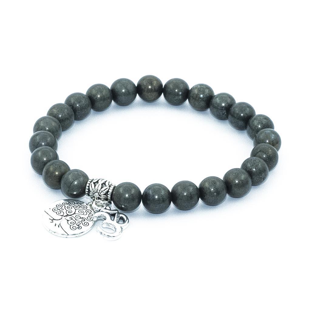 Pyrite Natural Stone Bracelet: The Iron-Willed Dynamo