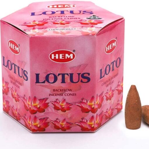 HEM Lotus Backflow Cones: The Flow of Sacred Awakening