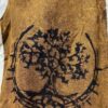 Brown Mushroom Patchwork Open Bottom Boho Pants VTrendz