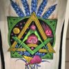 Freemason Wall Hanging Handmade Cotton Tapestry 84"x54" inch VTrendz