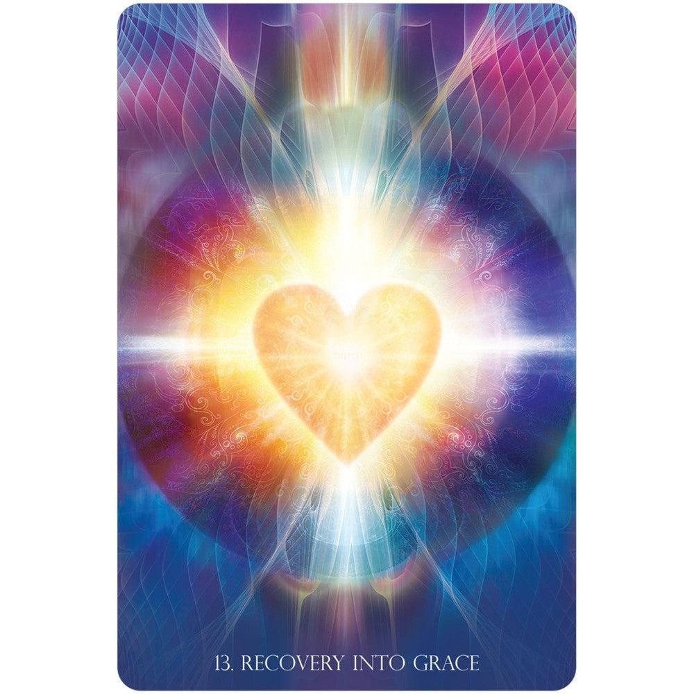 Angelic Lightwork Healing Oracle Deck, Tarot inspired, Spiritual Divination Tools, Metaphysical Gifts, 7"*5" Deck, 44 Cards & Guidebook Set - Image 3
