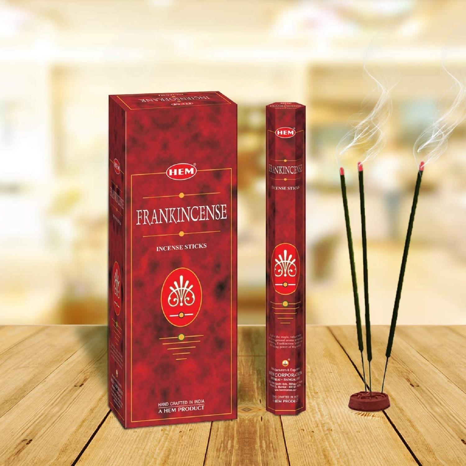 Hem Frankincense Incense Sticks for Purification, Consecration, and Divine Connection