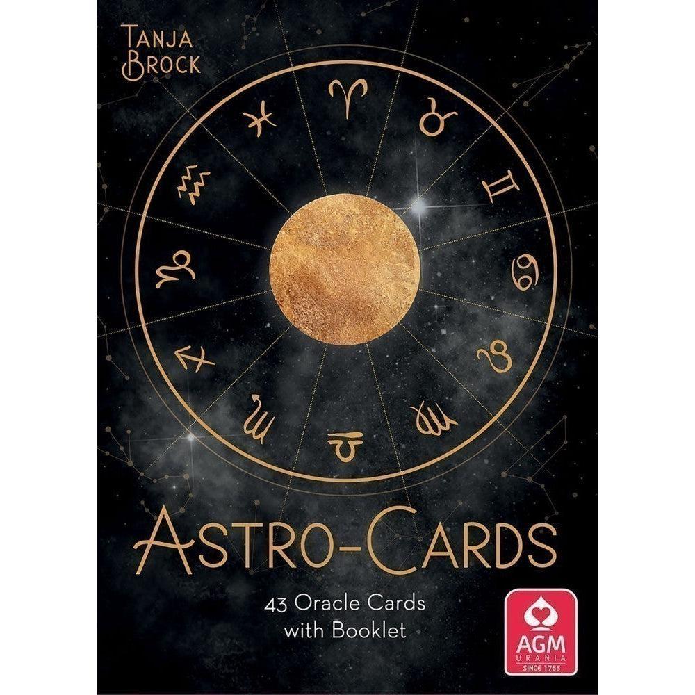 Astro-Cards Oracle Deck, Tarot inspired, Spiritual Divination Tools, Metaphysical Gifts, 6"*4" Deck, 43 Cards & Guidebook Set