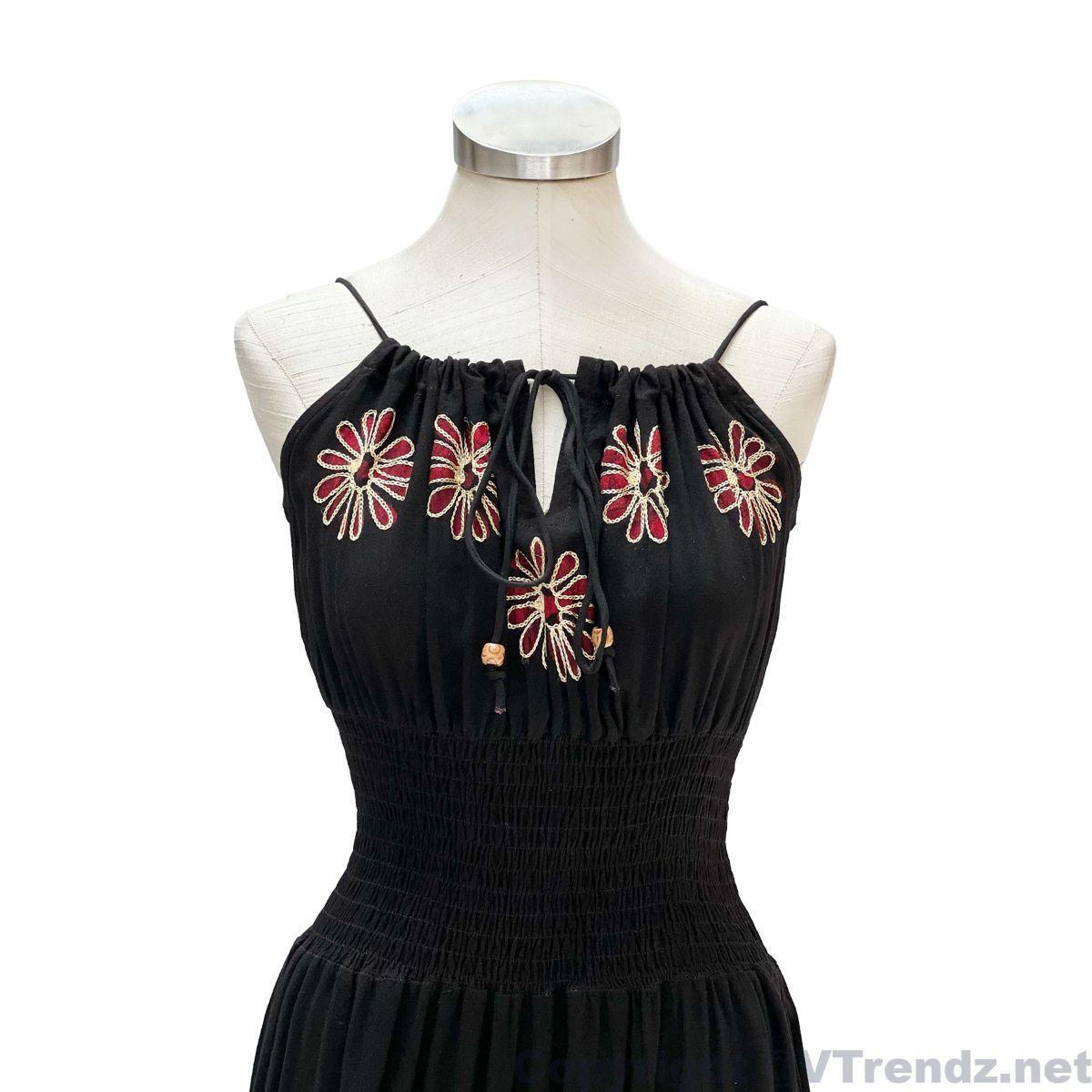 Batik Printed 8 Kali Convertible Midi Dress - Image 21