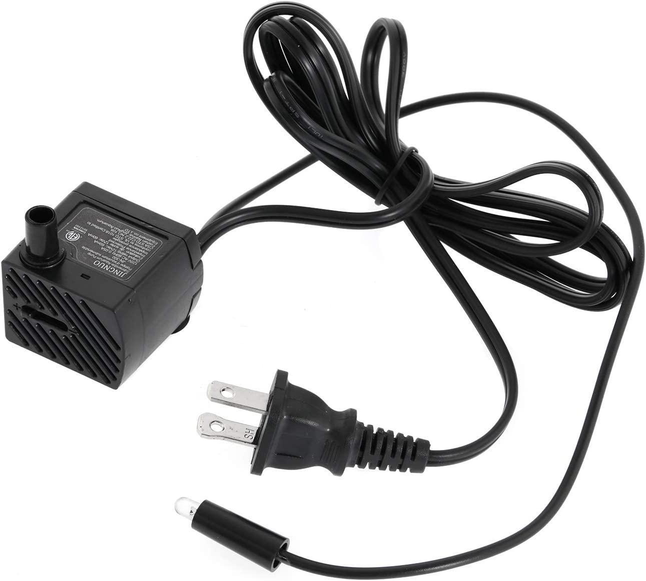 Submersible Fountain Pump with Mystical Single LED 57" Cord Replacement - Image 2