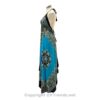 Jamawar Scarf Dress Dori with Halter Neck & Back Ties VTrendz