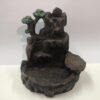 Mini-Rockery Ceramic Backflow Incense Holder Waterfall Incense Burner, Reflux Burner, Handmade Ceramic, Home Décor for Meditation, Mini-Zen Experience Size: 10.5*8.5 cm - Image 2