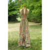 High Low Front Flap Silk Bohemian-Inspired Chic dress with Halter Neck One size Fits Most - Image 6