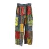 Tie Dye Pocket Multi-Color Patchwork Cargo Pants VTrendz