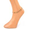 Evil Eye Bohemian Anklet for Protection. Adjustable Length VTrendz