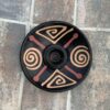 Peruvian Ceramic Burner Handmade 5" Diameter VTrendz