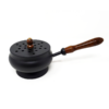Black Iron Charcoal Burner | Censer of Sacred Smoke (9"L) VTrendz