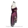 Batik Printed High-Low Sundress with Georgette Speckled Hem VTrendz