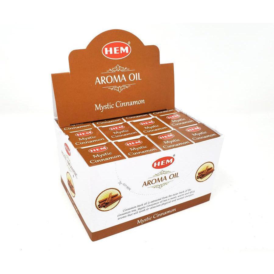 HEM Mystic Cinnamon Aroma Oil | A 10ml Vial of Passion & Success - Image 2