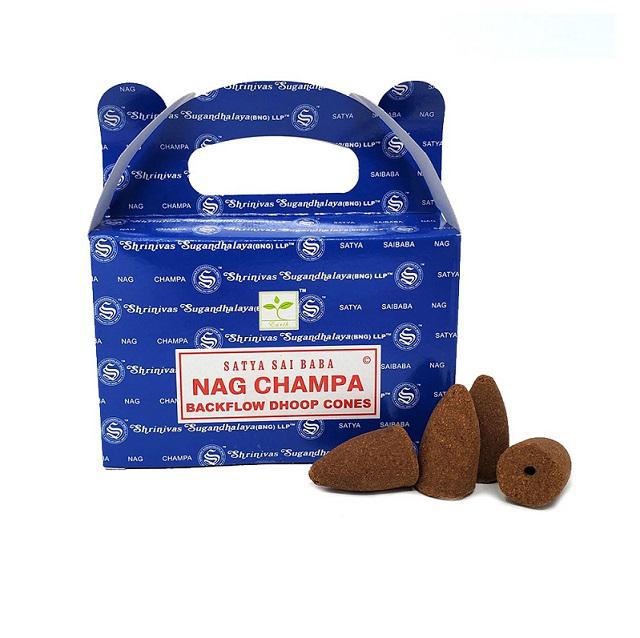 Satya Nag Champa Backflow Cones: The Original Sacred Stream