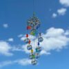 Colorful Crystal Beads Suncatcher with Tree of Life Design, 16"L VTrendz