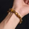 Tiger Eye Primal Instinct Chips Bracelet: Raw Courage & Solar Protection VTrendz