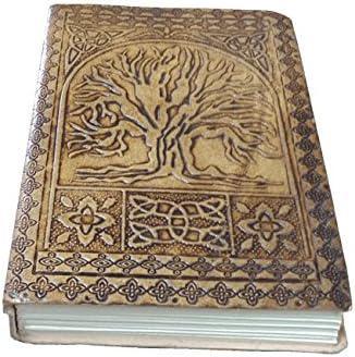 Celtic Yggdrasil Embossed Journal | A Chronicle of Earthly Wisdom