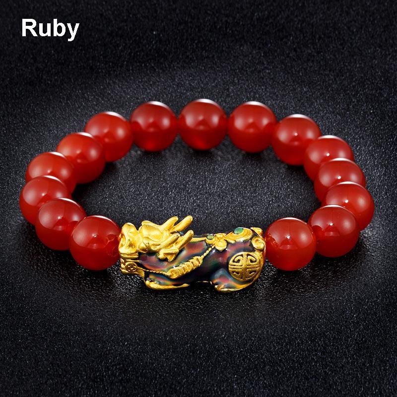Ruby Feng Shui Bracelet : The Sovereign of Abundance