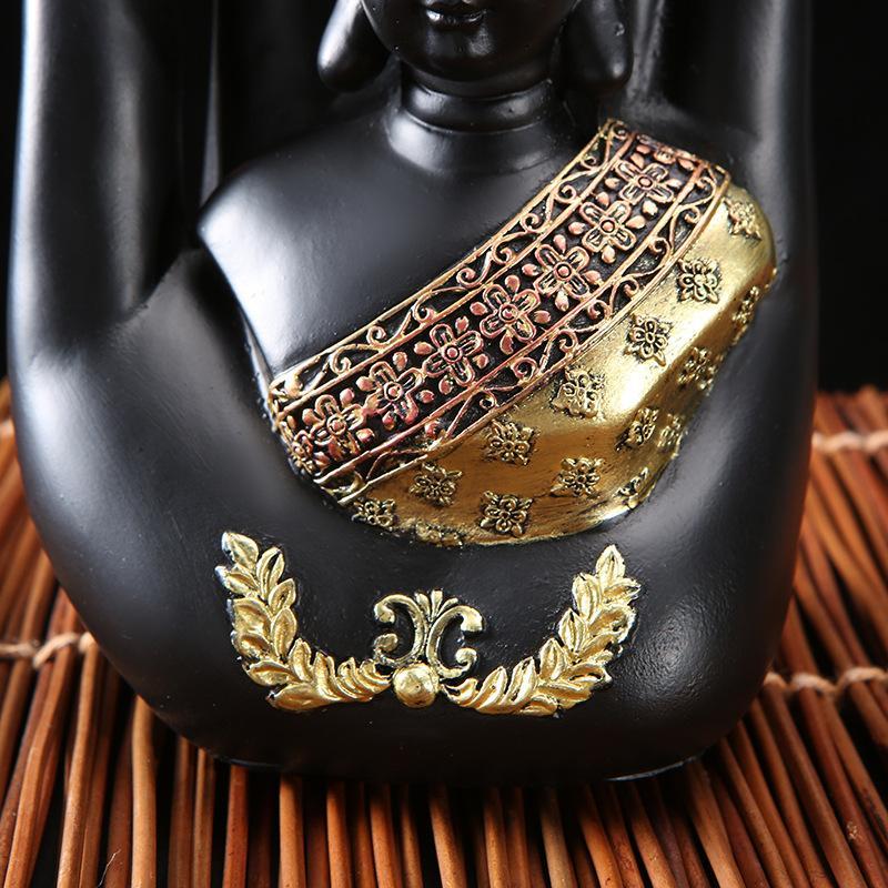 Buddha Hand Statue Handmade Resin Idol Figurine Statue Ornament Home, Office, Yoga, Meditation Room or Outdoor Decor - Image 4