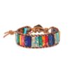 7-Chakra Bracelets Unisex Adjustable Metaphysical, Tranquility VTrendz