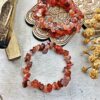 Red Aventurine Stone Chips Bracelet: The Manifestor’s Flame & Earthy Vitality VTrendz