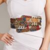 Women Boho Designer Grommet Belt - Image 3