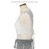 Crochet Bikini Top Circular Pattern Knit/ Crop Top/ Bra Top, Handmade, 1 Size Fits Most - Image 19