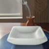 Selenite Square Bowl: Crystalline Vessel for Transmutation & Cleansing (4–5.5 Inch) VTrendz