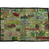 VPT-A12 Handmade Vintage Patchwork Abstract Tapestry Bohemian style Heavy Embroidered Ethnic Hippie Indian Wall décor Art Wall hanging 40 x 60 Inches VTrendz