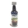 Seven Chakra Chips In Bottle Gemstone Products, 7-Chakra Crystals, 4.5-5 inch bottle approx.