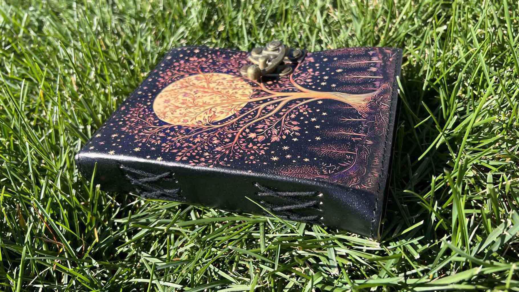 Golden Moon Tree of Life Journal | Your Celestial Chronicle (Rose Hue) - Image 5