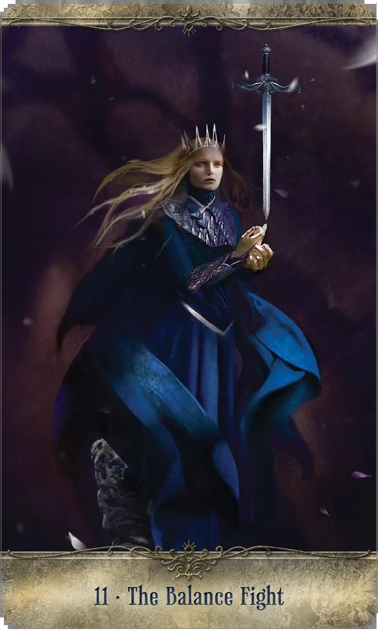 Fearless Fight like a girl Oracle deck, written by Flingi Sullins - Image 4