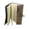 Meditating Figure 7 Chakra Leather Journal | Path to Alignment VTrendz