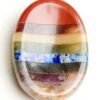 Bonded 7-Chakra Palm & Worry Stone: The Unified Artifact of Alignment, Balance & Total Harmony VTrendz