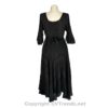 Long Sleeves Victorian Style Corset Dress with Georgette Lace & Threadwork VTrendz