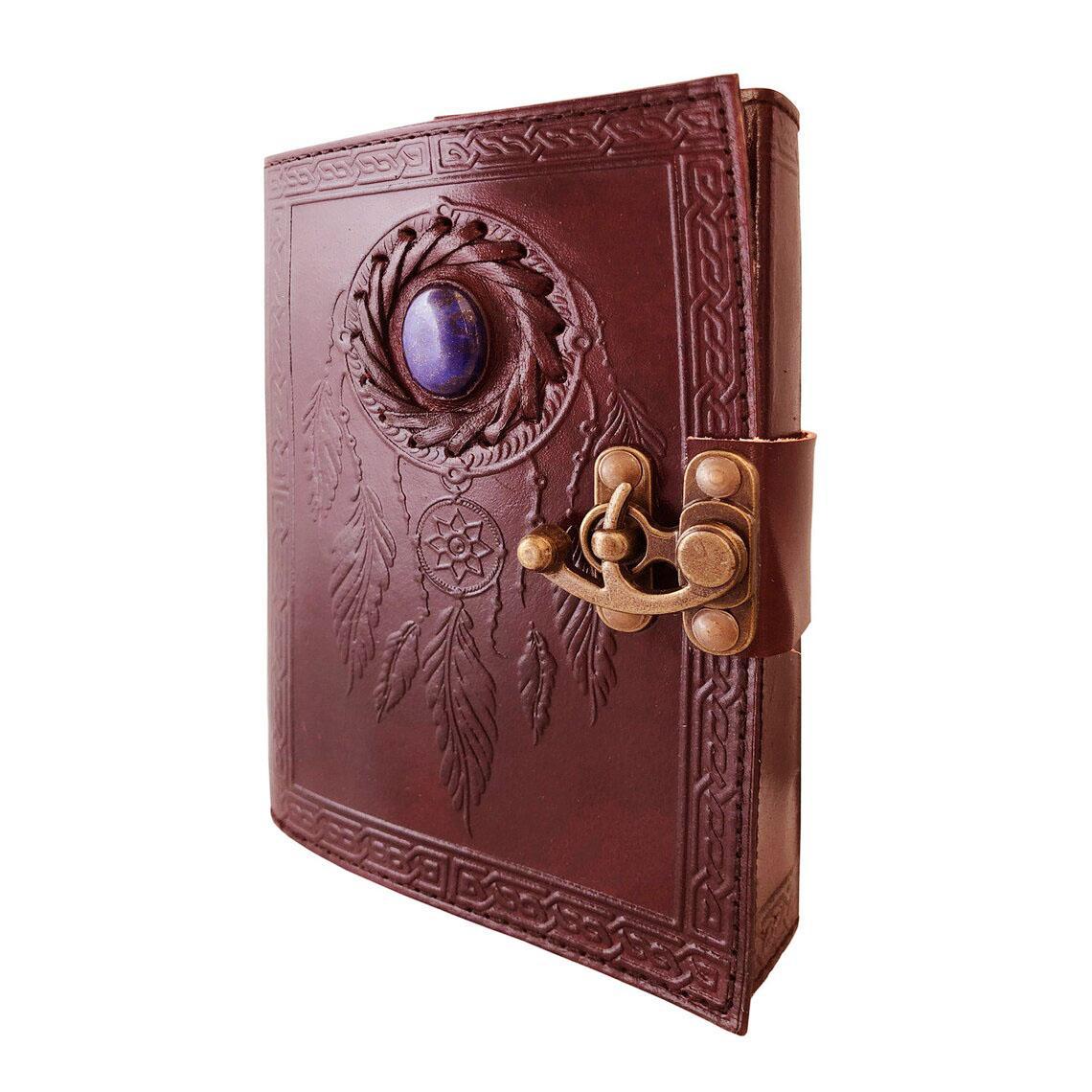 Dreamcatcher Lapis Lazuli Journal | Codex of Visions - Image 2