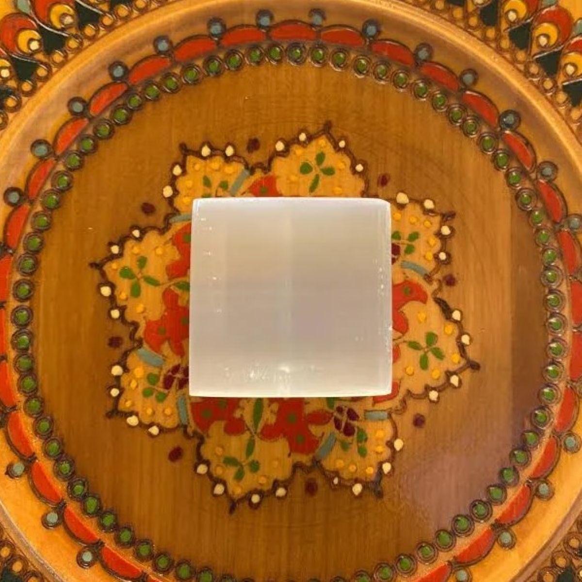 Solid Selenite Cube: Architectural Anchor for Stability & Crystalline Clarity (2–3 Inch) - Image 2