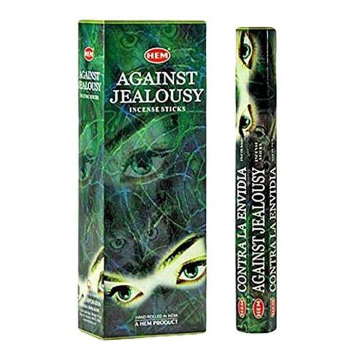 Hem Against Jealousy Incense Sticks for Emotional Protection and Fostering Self-Worth