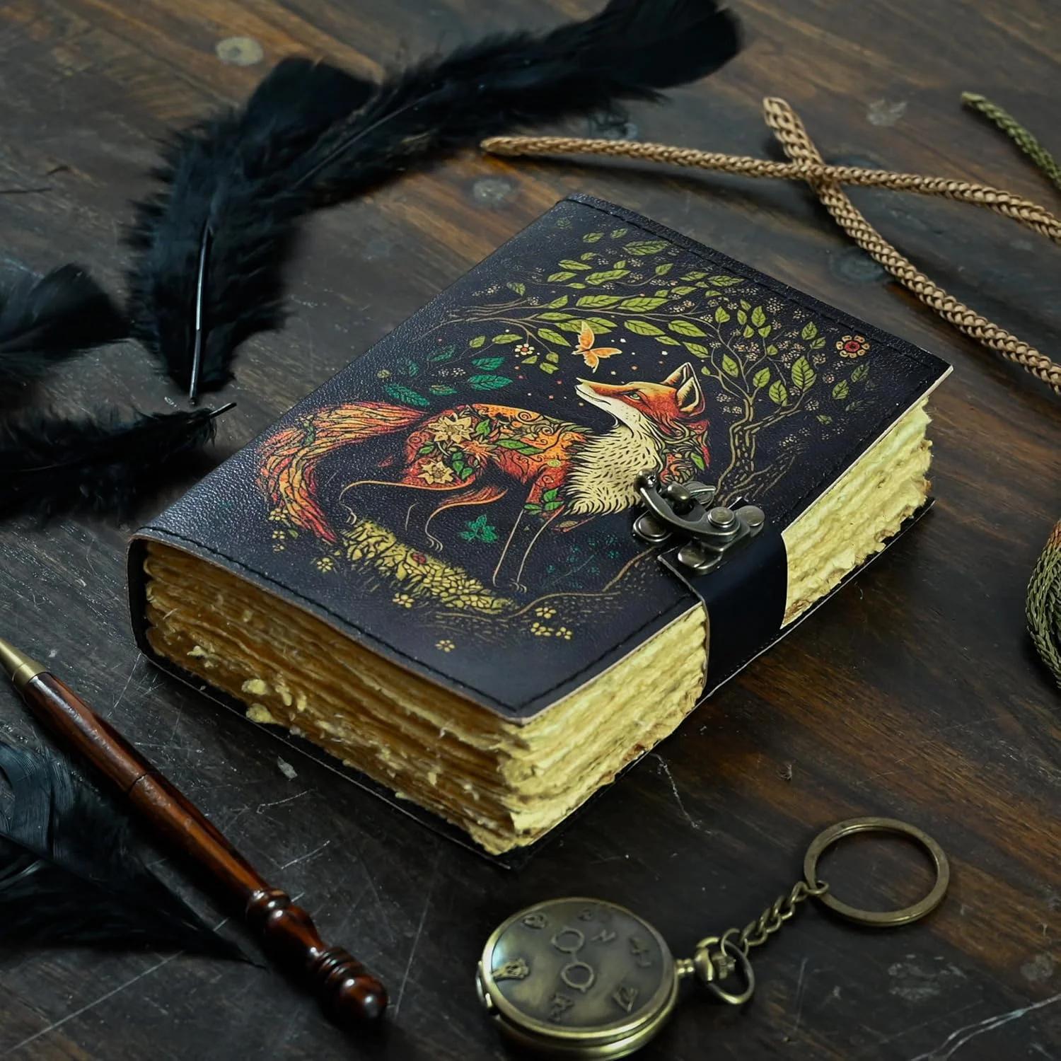 Wise Fox Leather Journal | A Chronicle of Cunning & Curiosity - Image 5
