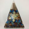 Metatron’s Chakra Orgonite Pyramid: The Ultimate Energy Converter (3.25-Inch) VTrendz