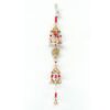Tree of Life Brass Wind Chime w/ Beads 23"L - Image 2