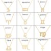 Zodiac Birth sign Necklace Talisman Pendant - Image 3